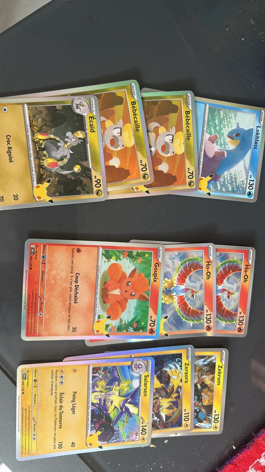 Lot Pokémon 30ans