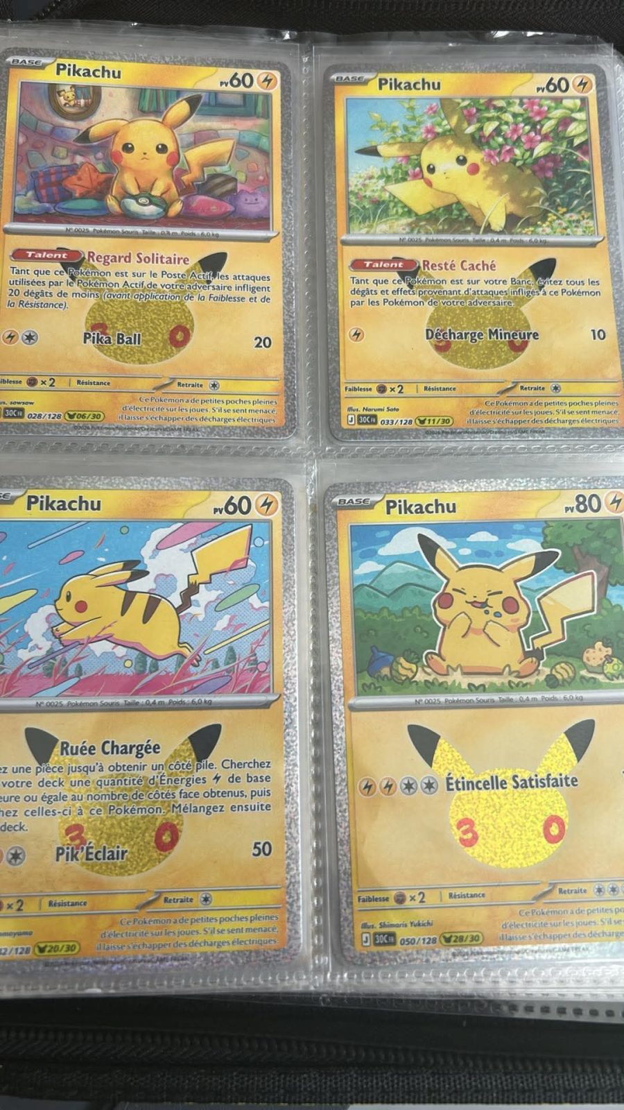 Lot Pokémon 30ans