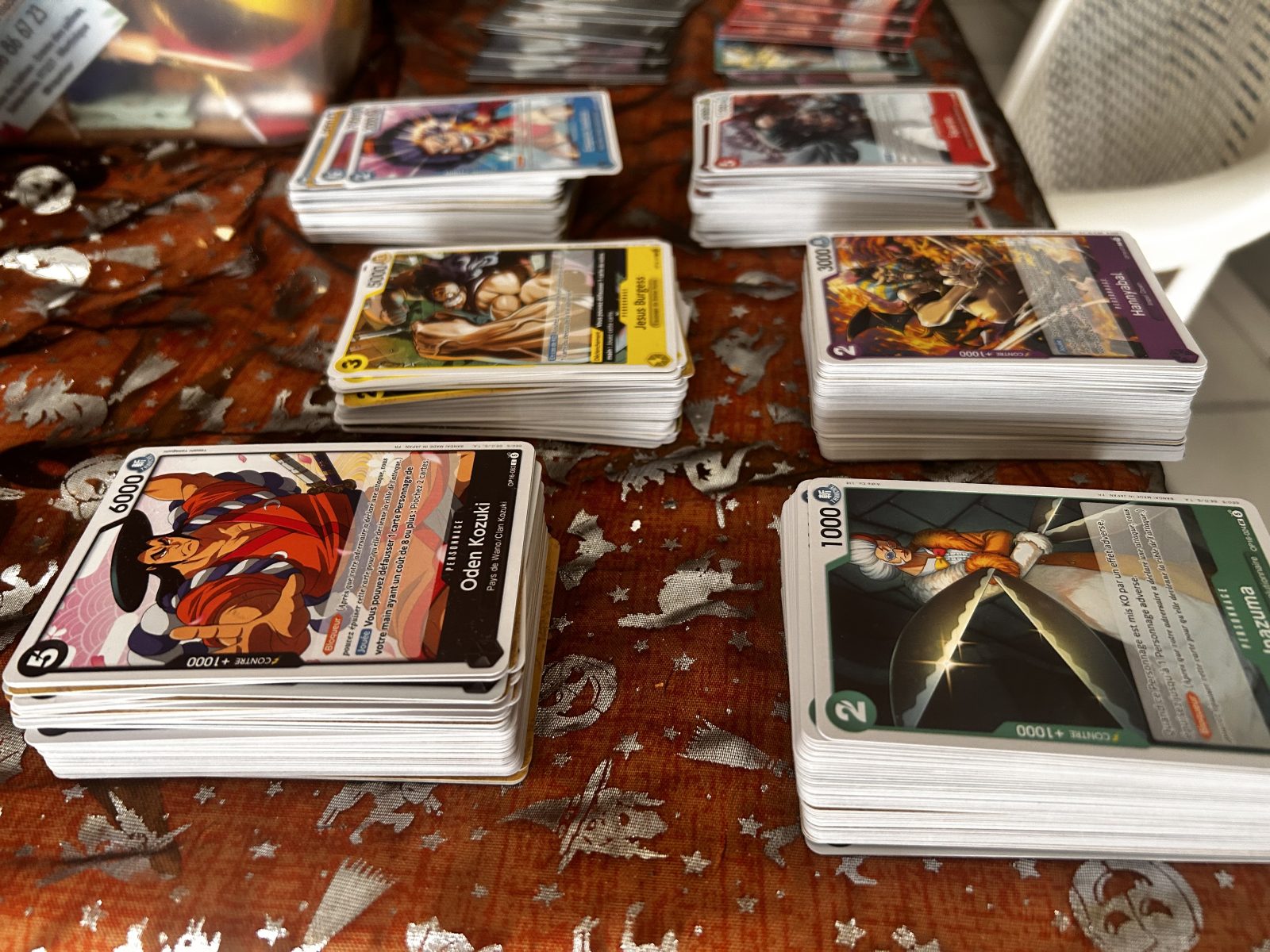 Lot de 350/400 carte One Piece op16