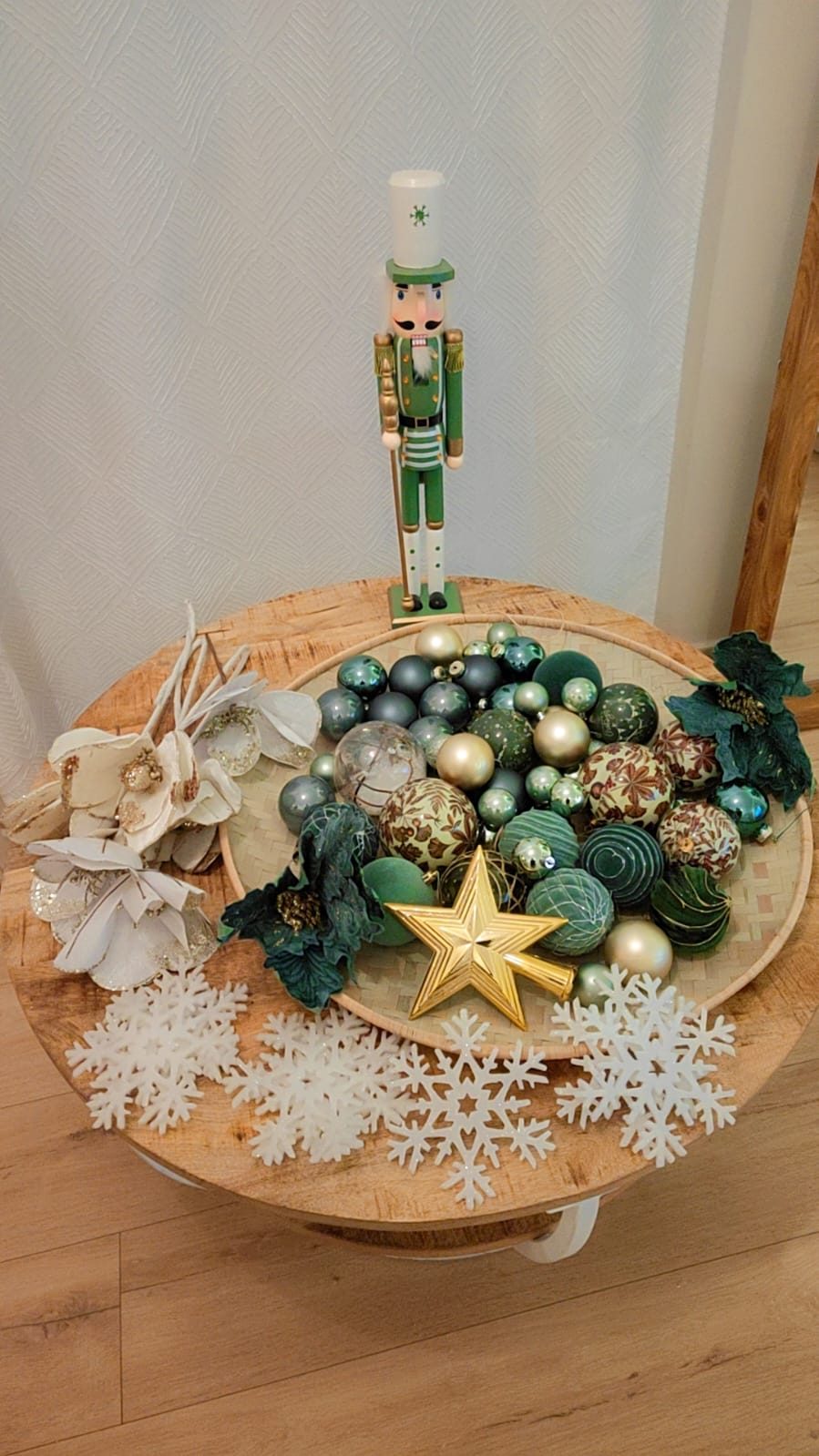 COLLECTION COMPLÈTE DE DÉCORATIONS DE NOËL + GRAND SAPIN XXL 210 CM