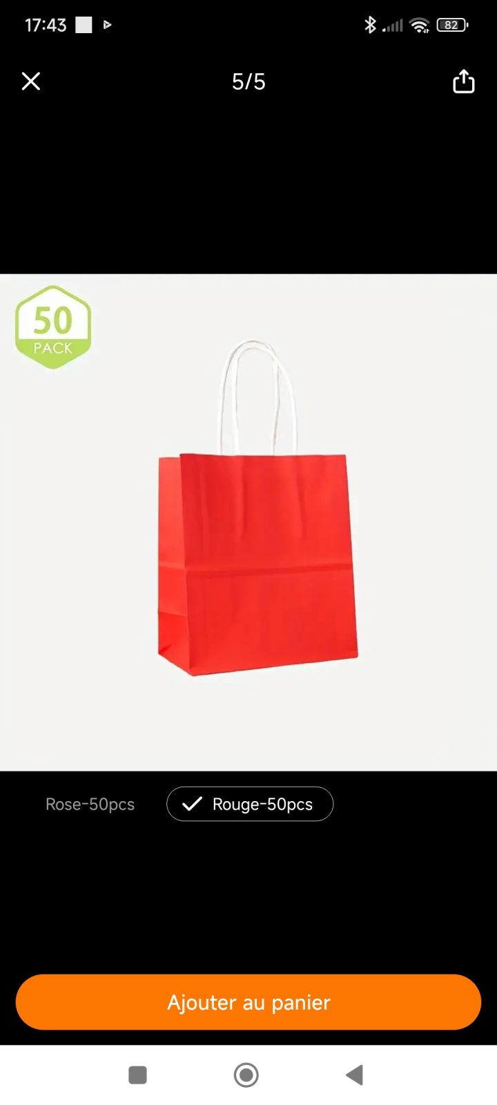 Sac cadeau — La Réunion
