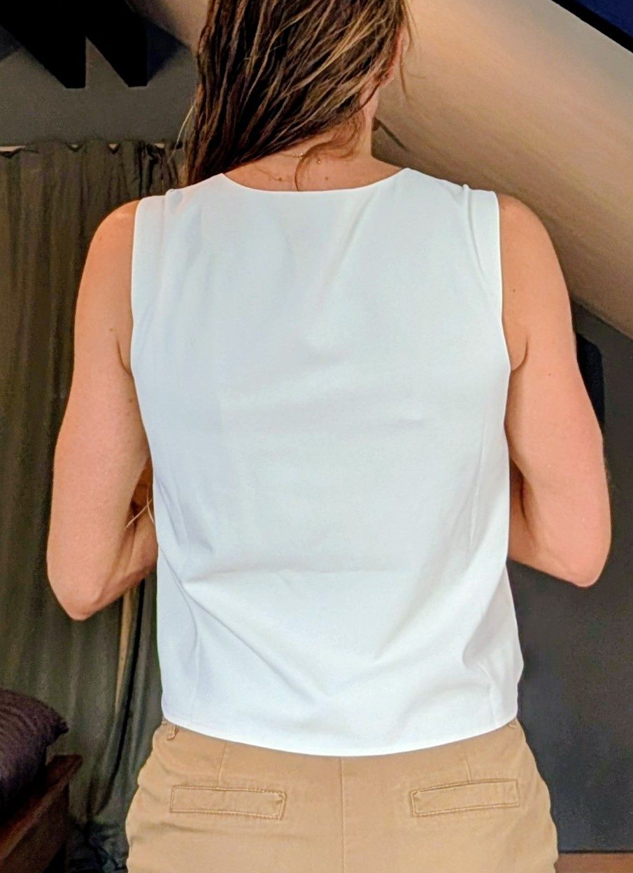 Haut blanc taille S