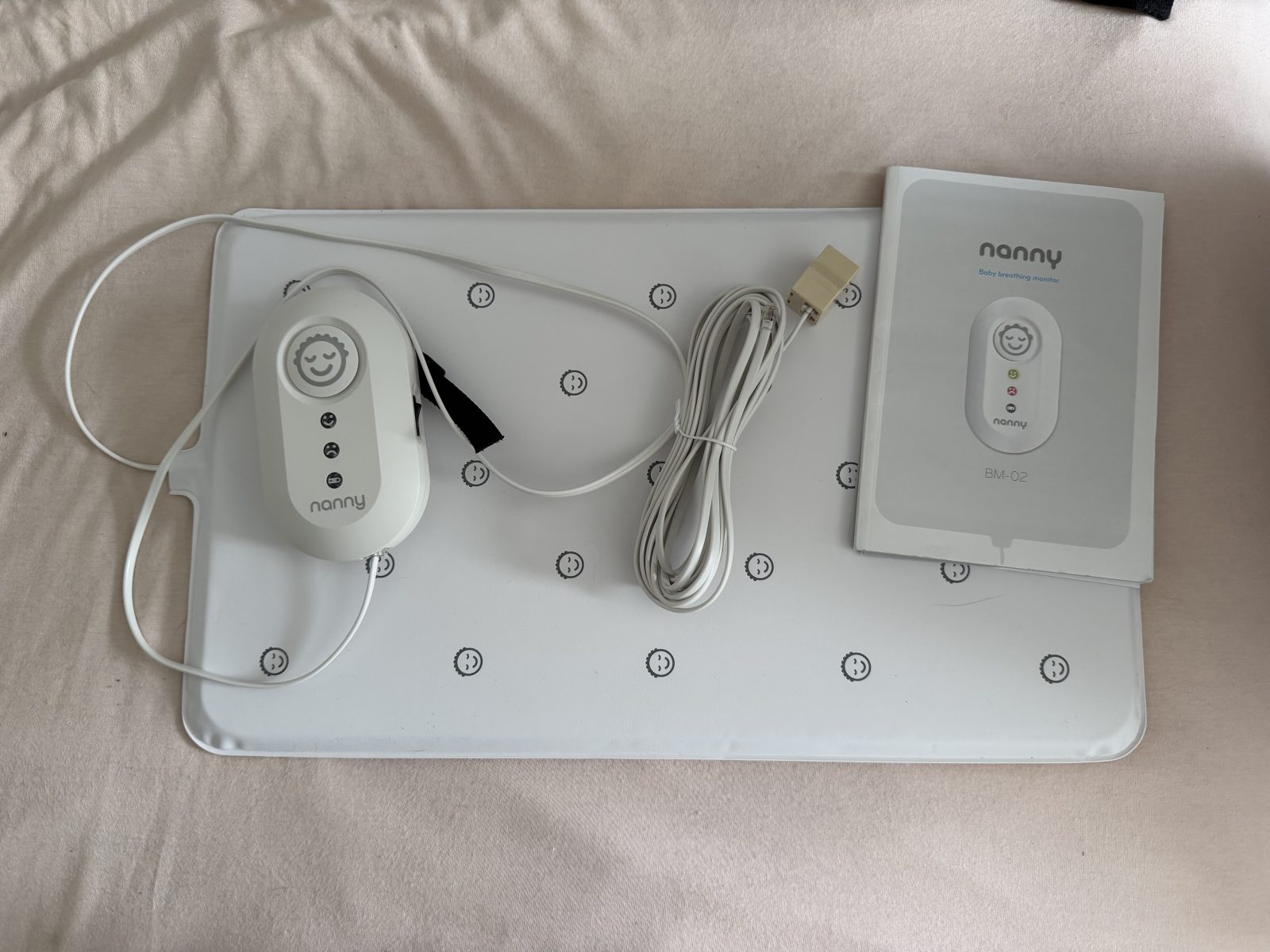 Moniteur respiratoire bébé Nanny BM-02 – Tapis détecteur