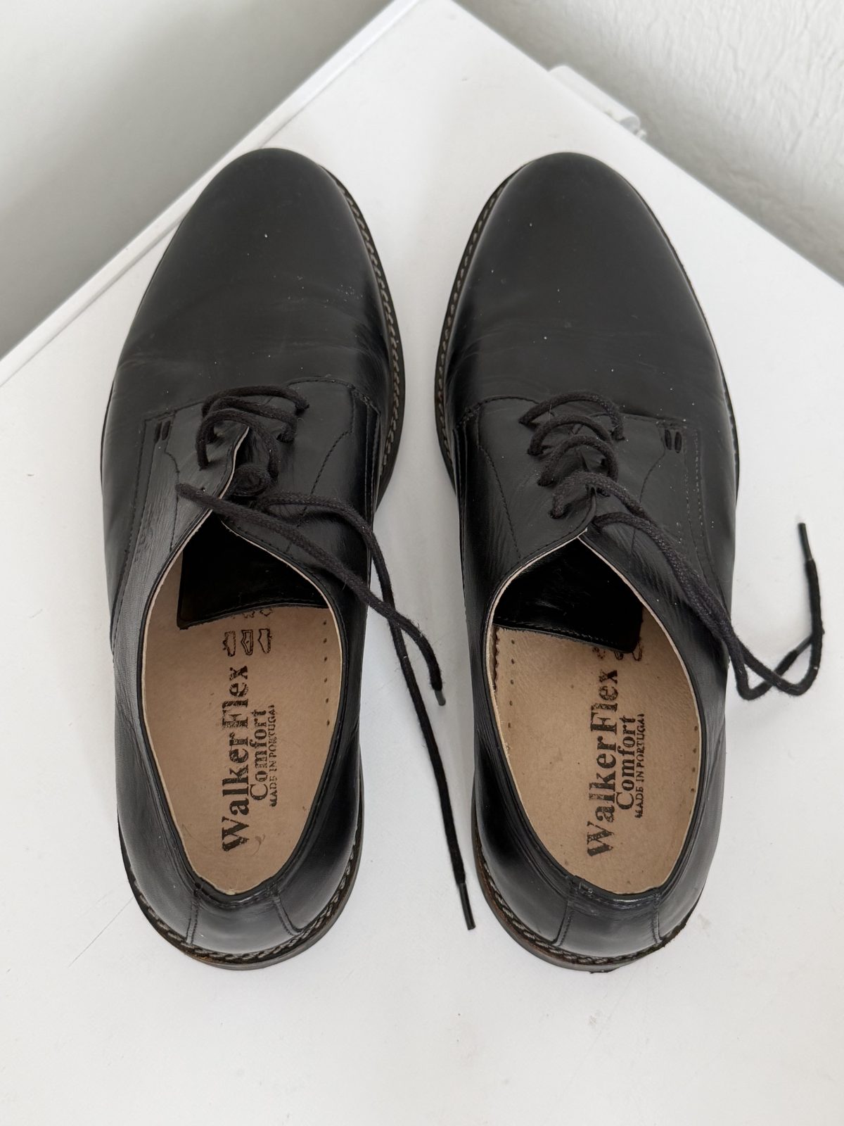 Chaussures de ville noires Walker Flex – Pointure 41