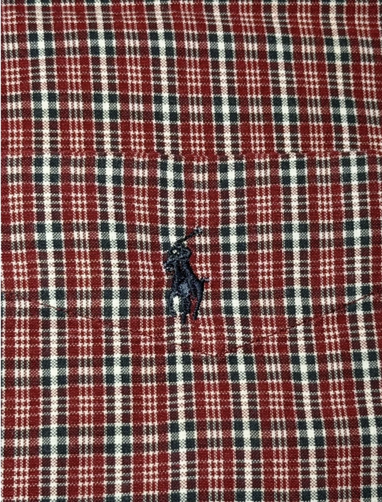 👔 Chemise Polo Ralph Lauren à carreaux – Manches courtes