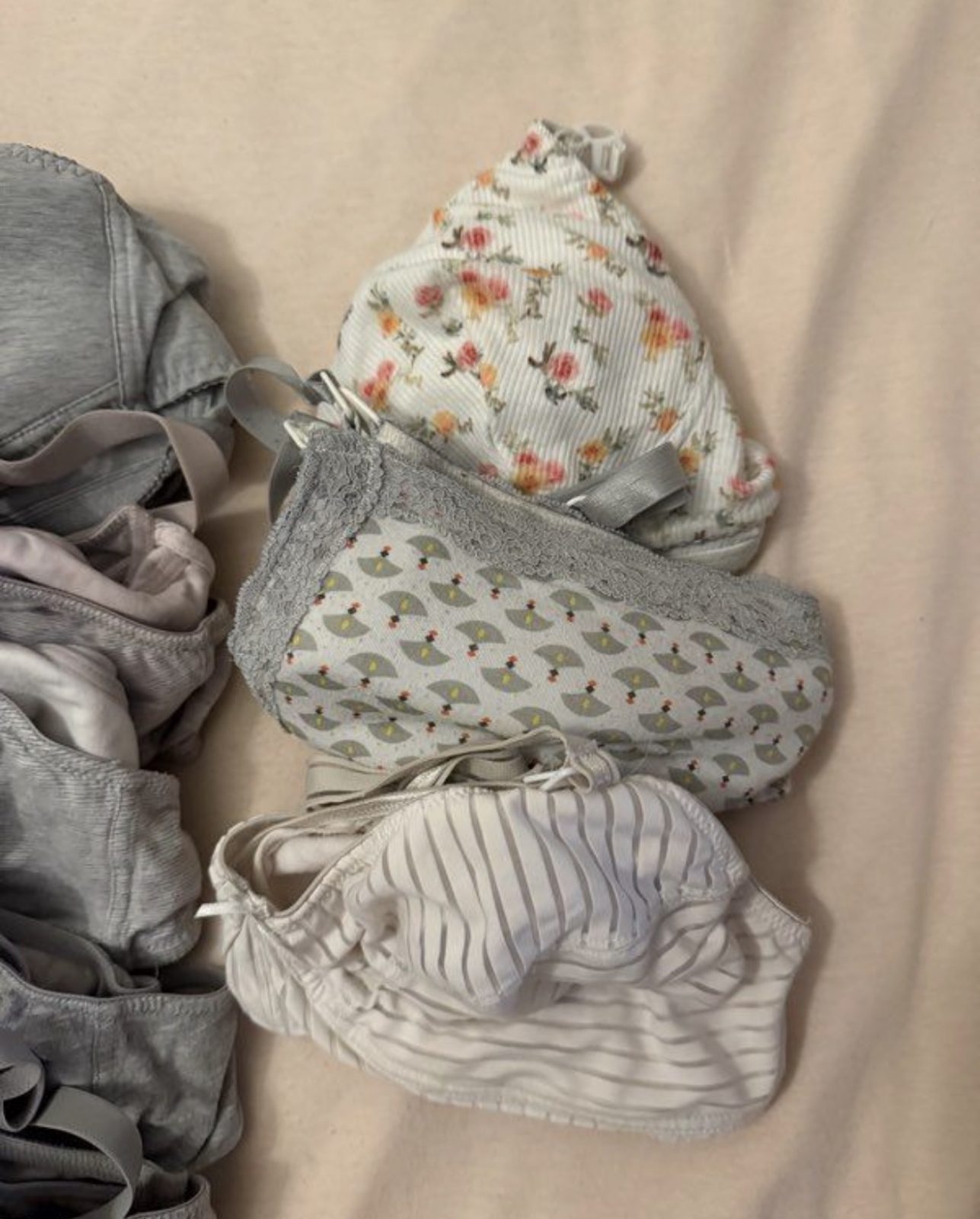 Lot soutien gorge d’allaitement - plusieurs tailles