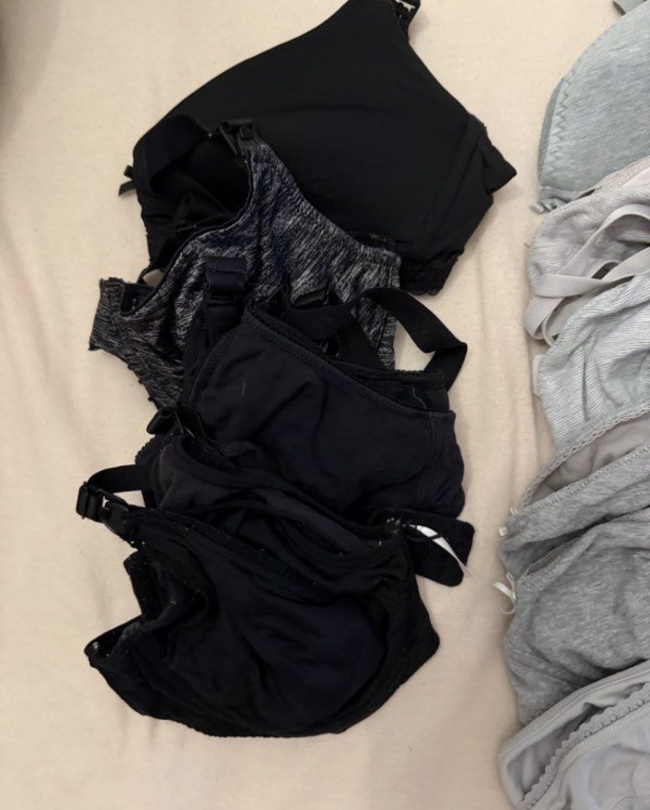 Lot soutien gorge d’allaitement - plusieurs tailles