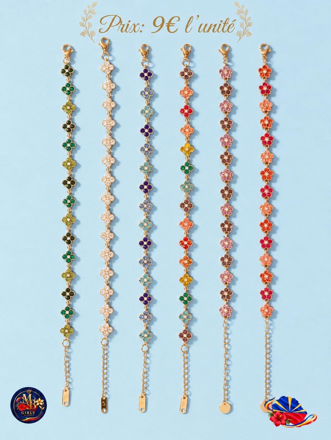 Bracelet Princesse — La Réunion