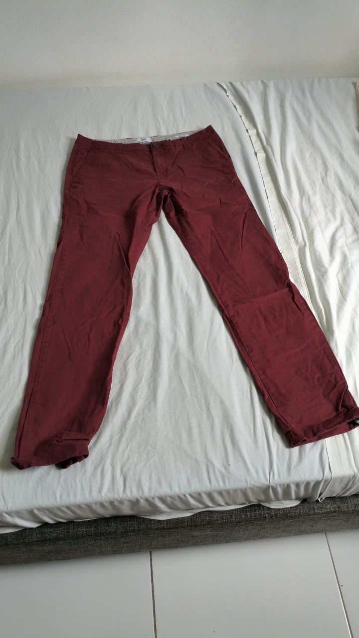 Pantalon bordeaux — 42