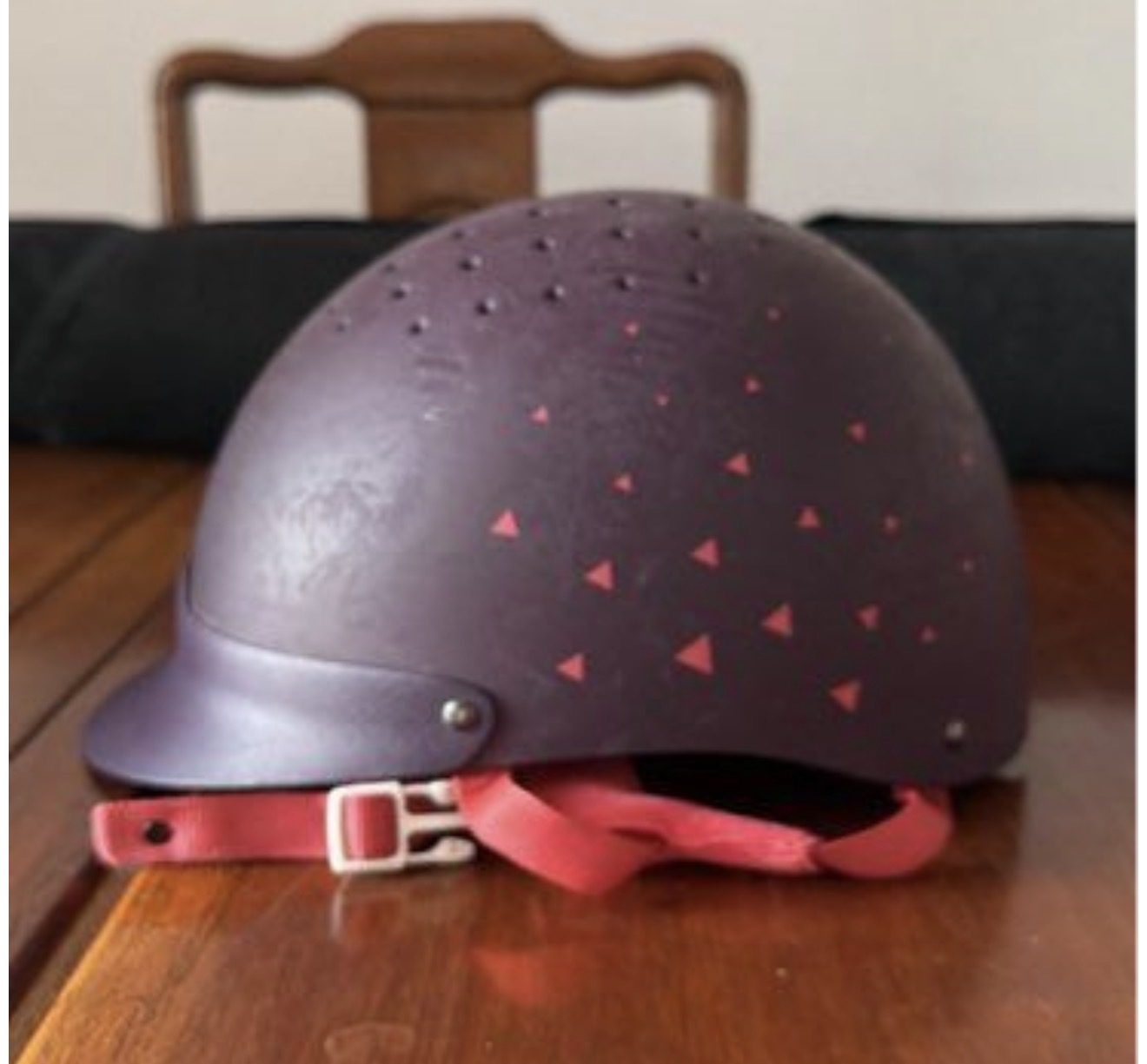 Caque de protection équitation - très bon état