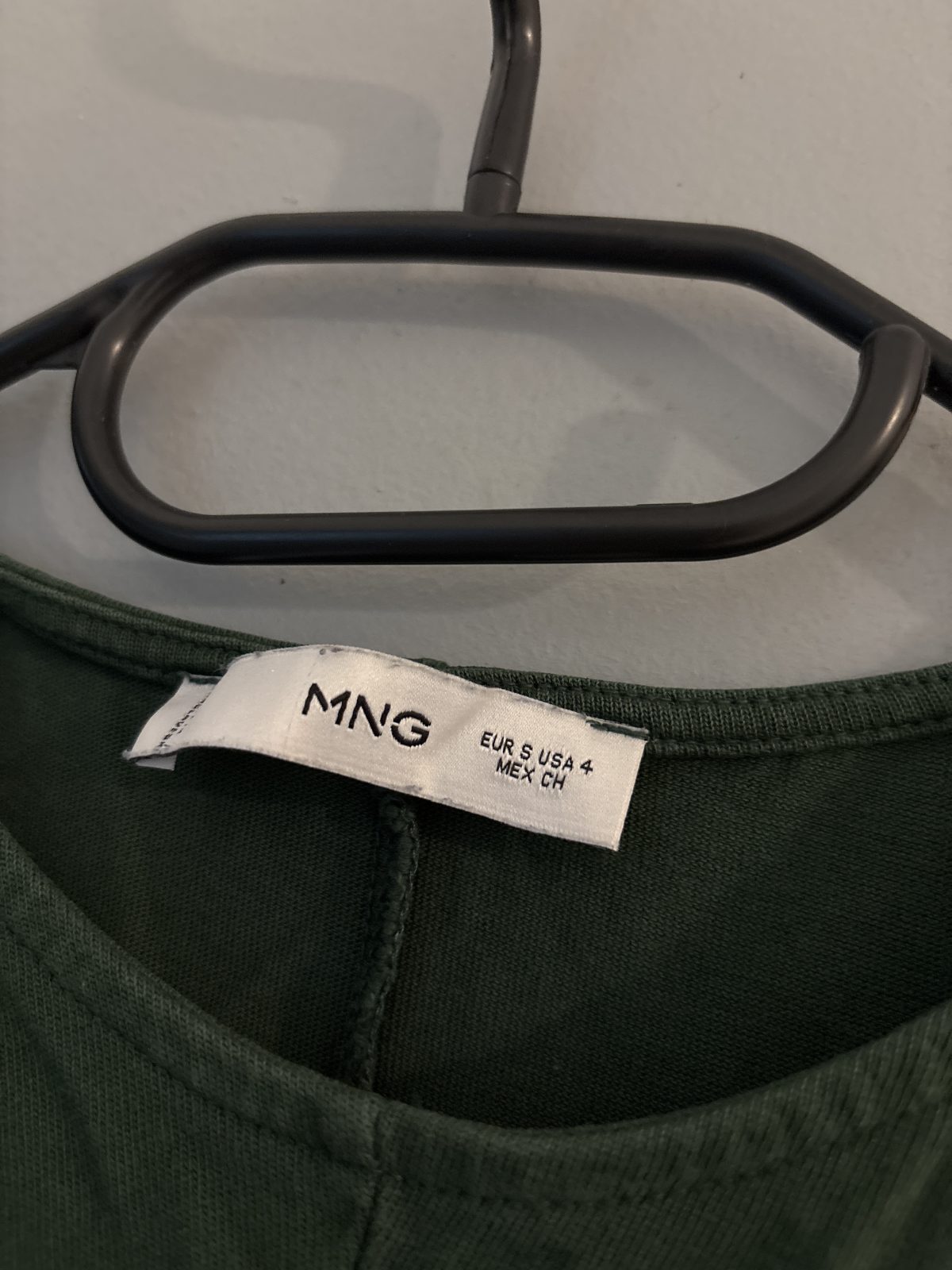 Robe mango verte