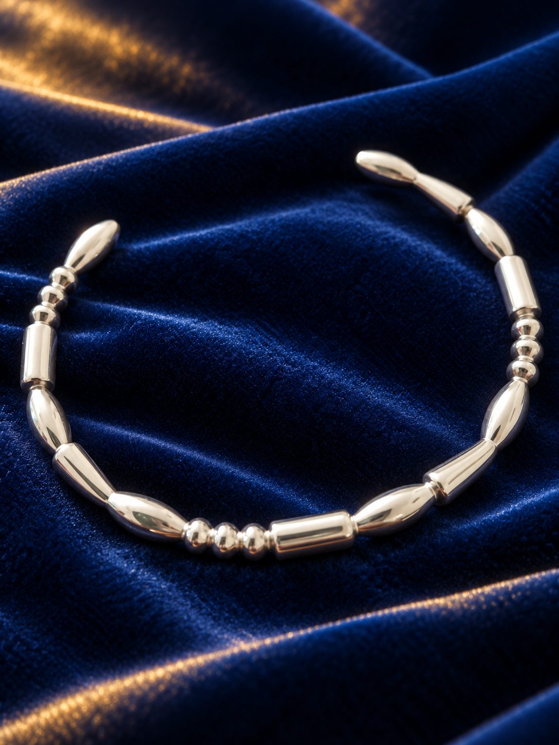Bracelet jonc mixte inoxydable 316l