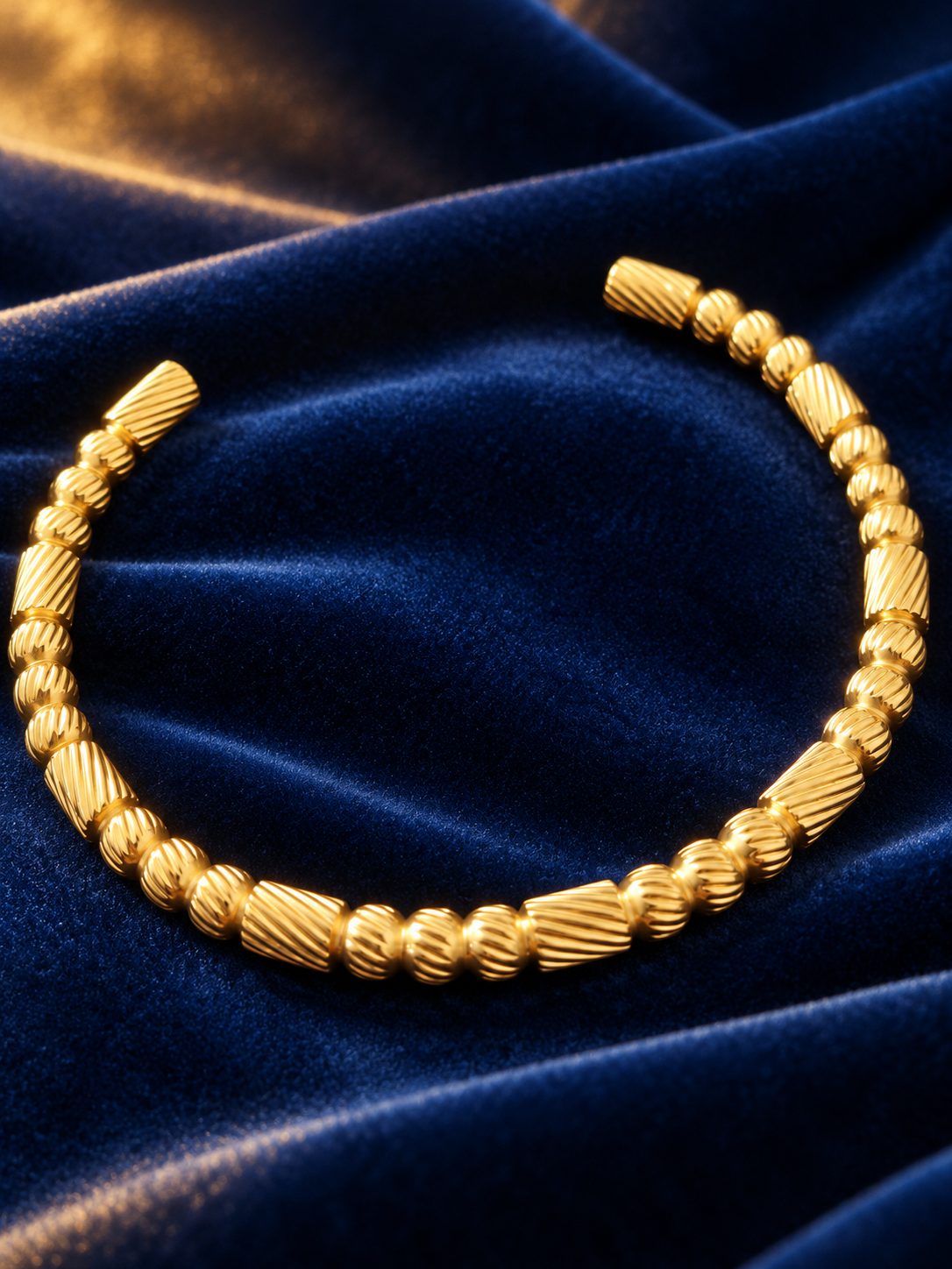 Bracelet jonc mixte inoxydable 316l — La Réunion