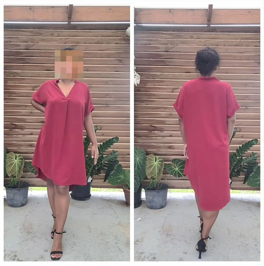 Robe rouge — La Réunion