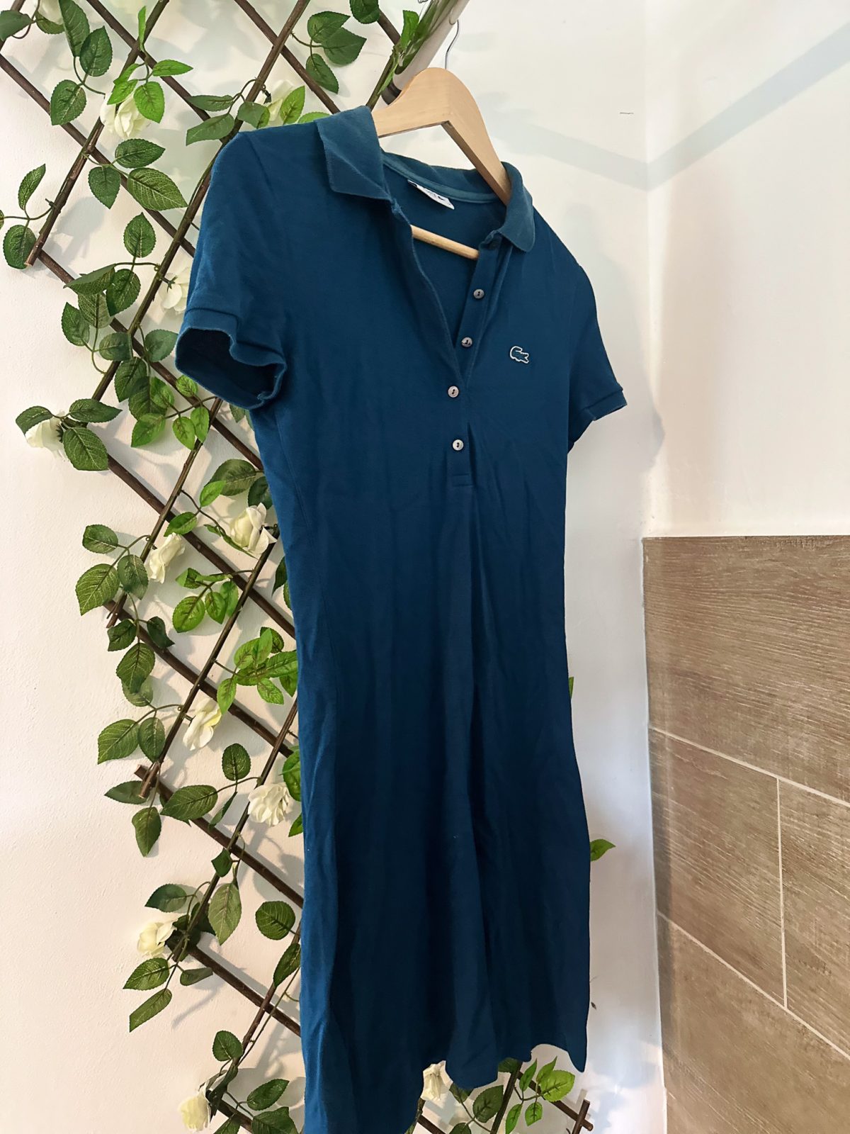 Robe polo bleue Lacoste - Taille 34 (XS)