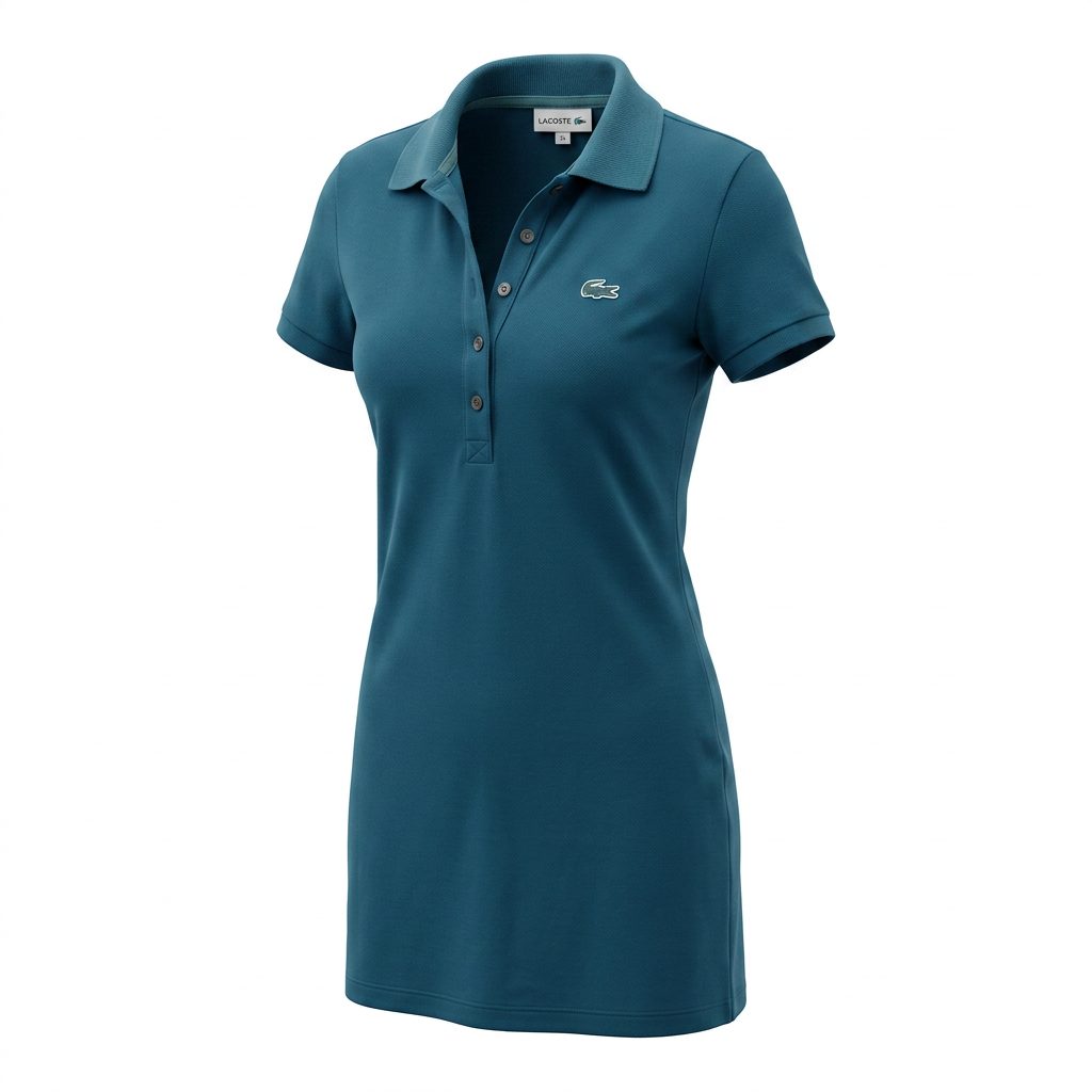 Robe polo bleue Lacoste - Taille 34 (XS)