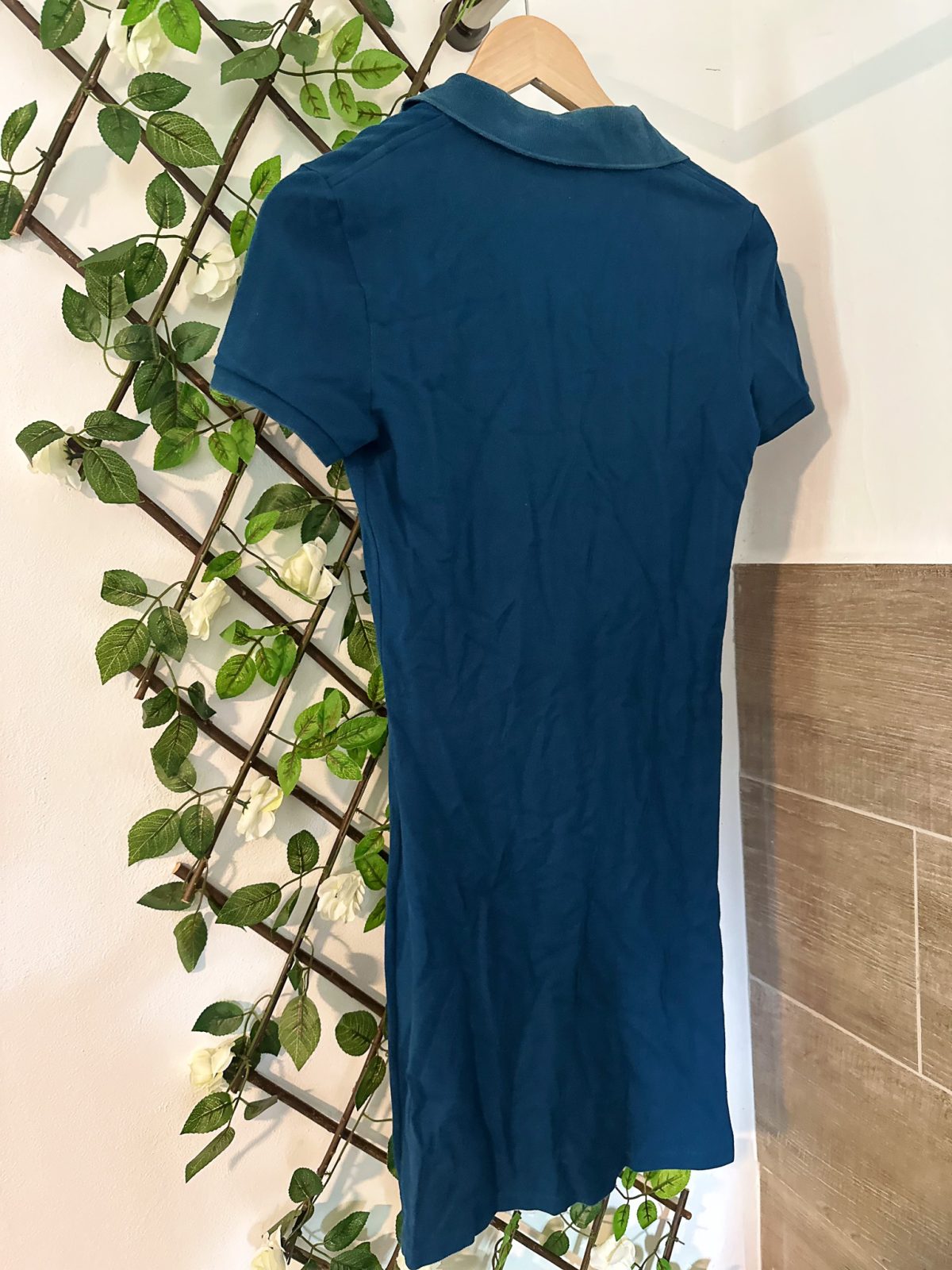 Robe polo bleue Lacoste - Taille 34 (XS)