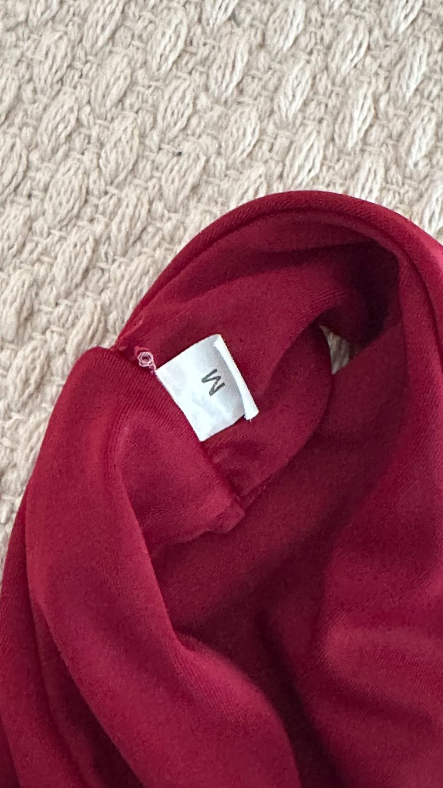 Maillot de bain deux pièces rouge - Taille S/M (36/38)