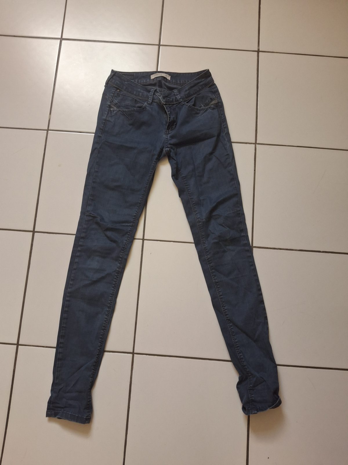 Jean skinny bleu foncé stretch