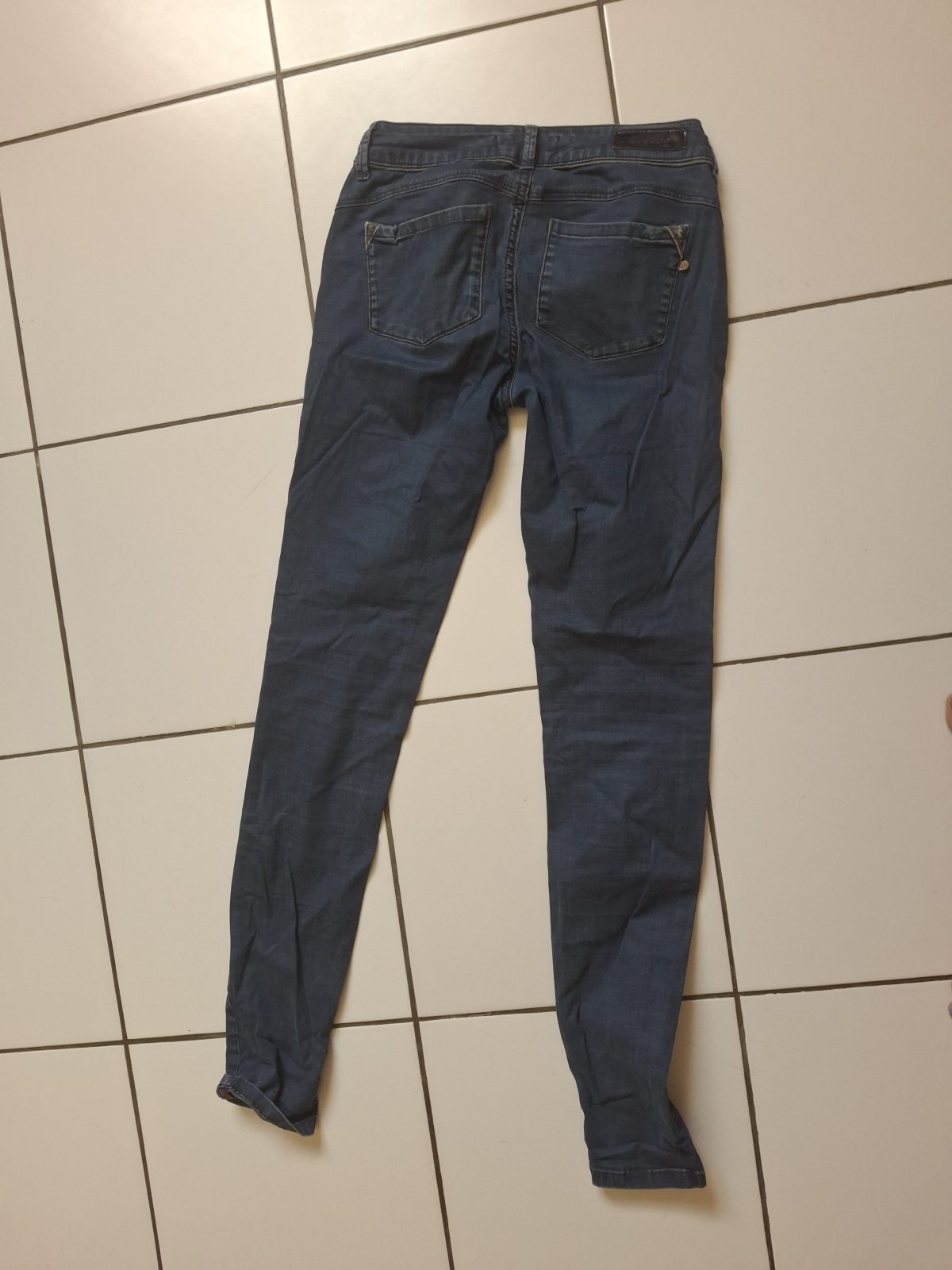 Jean skinny bleu foncé stretch