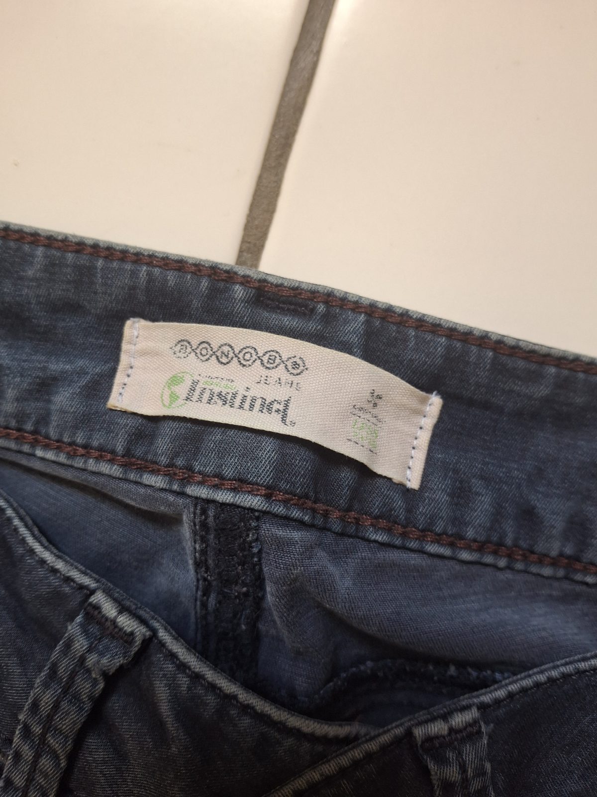 Jean skinny bleu foncé stretch