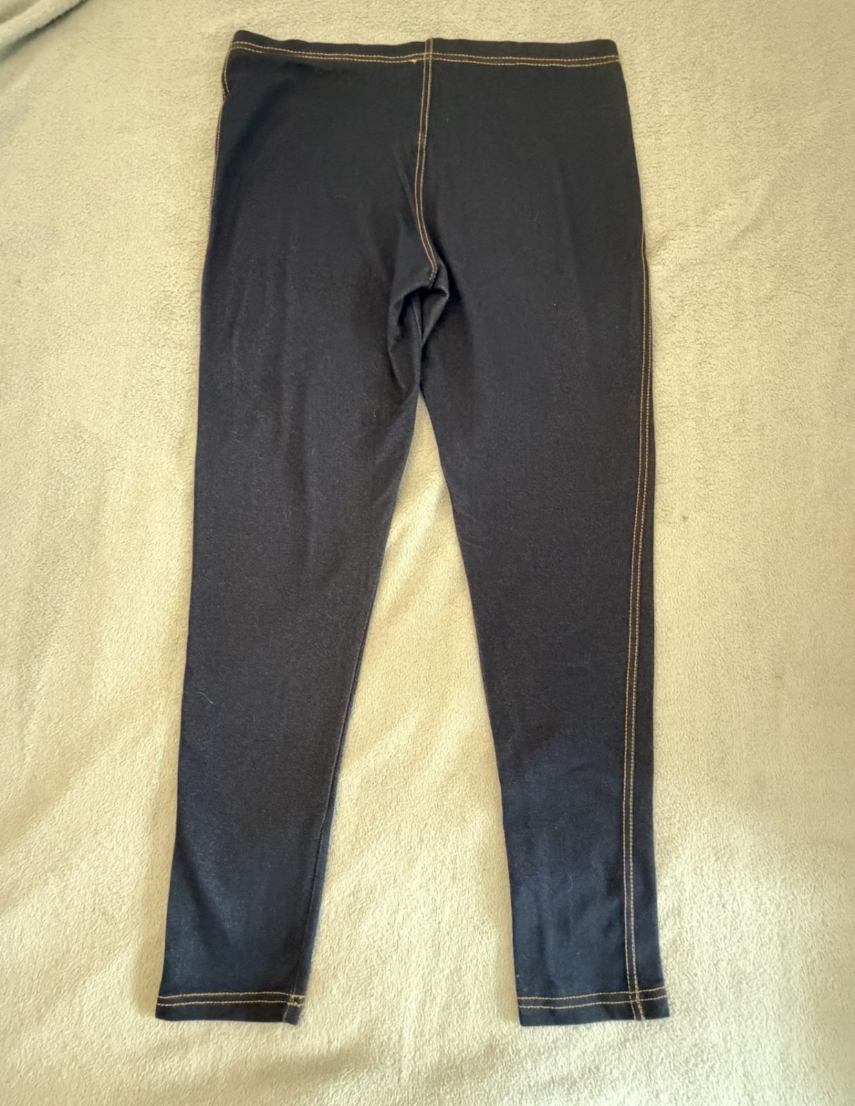 Legging effet jean bleu foncé taille 40