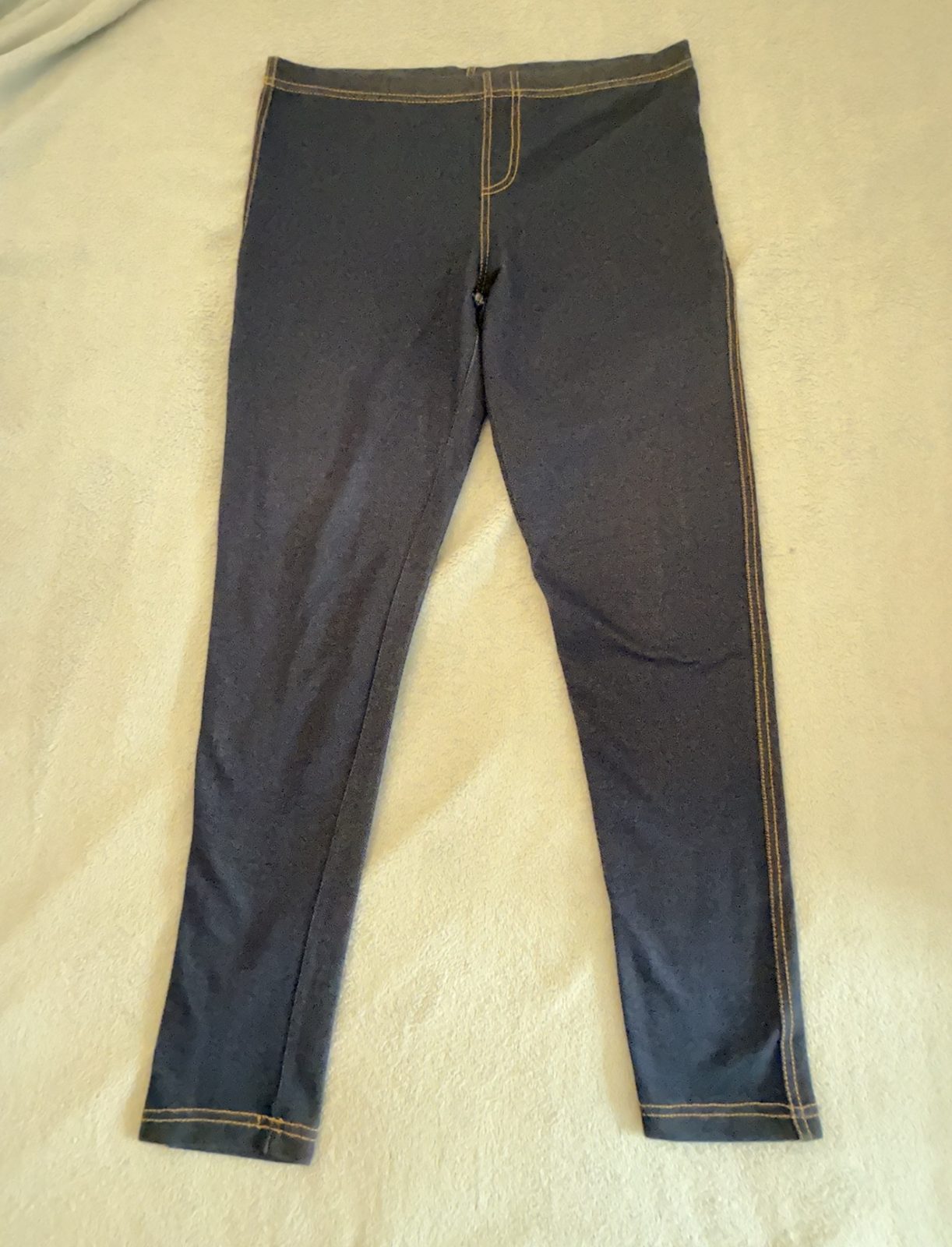 Legging effet jean bleu foncé taille 40