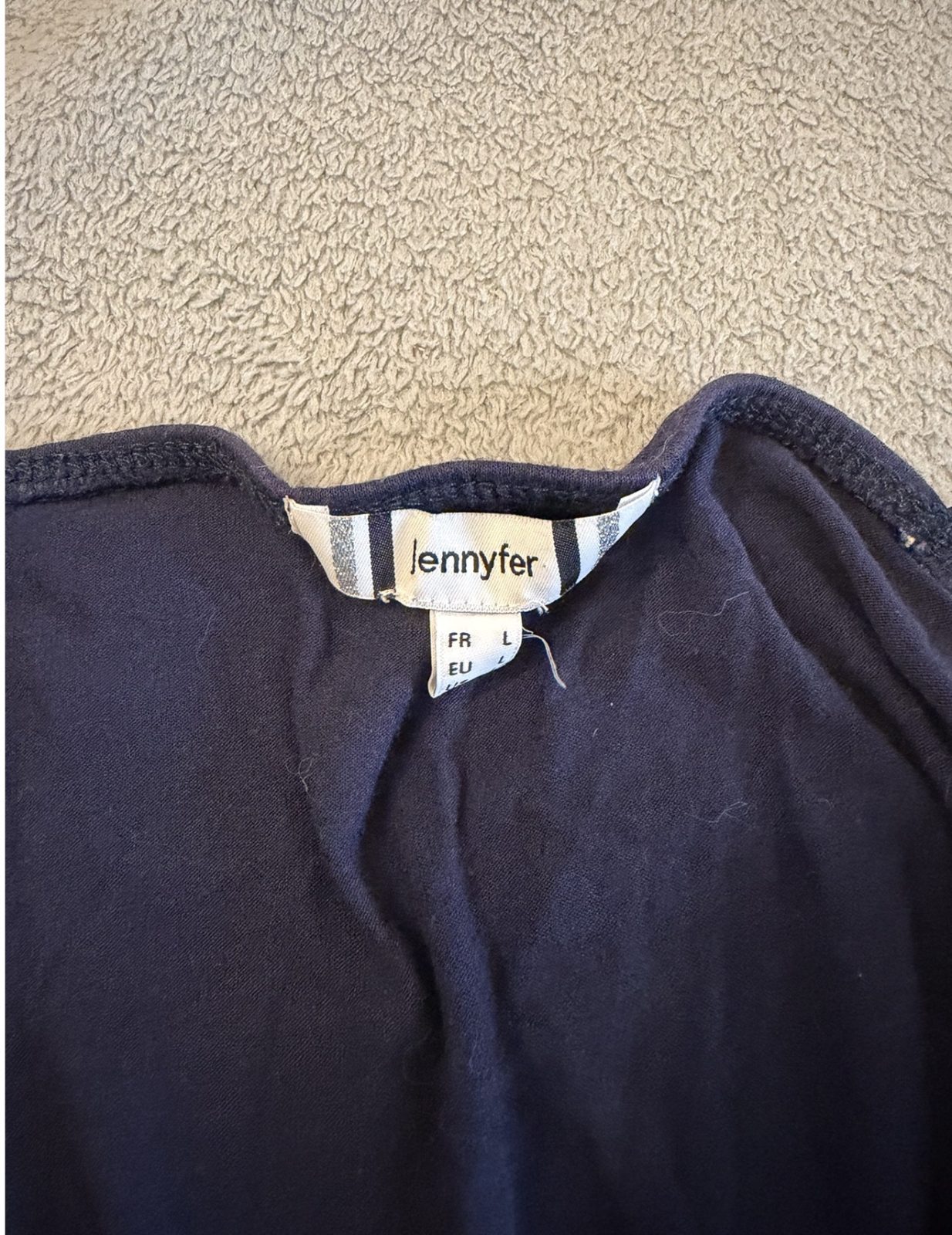 Débardeur Jennyfer bleu marine – Taille L