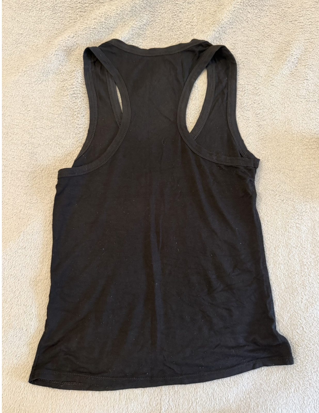 Débardeur noir femme – Dos nageur - taille M
