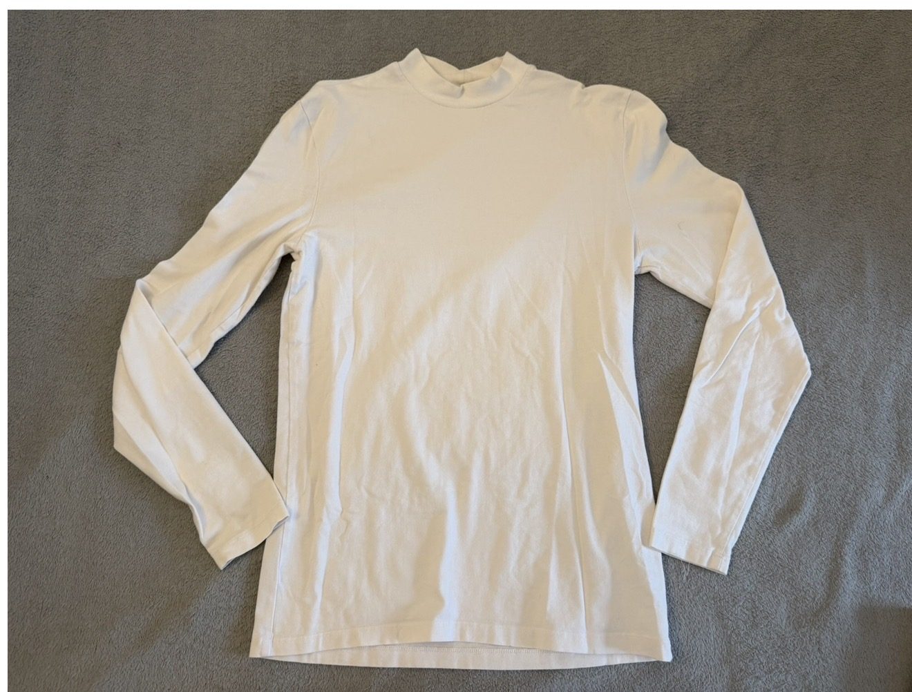 Haut blanc ASOS – Manches longues – Taille M