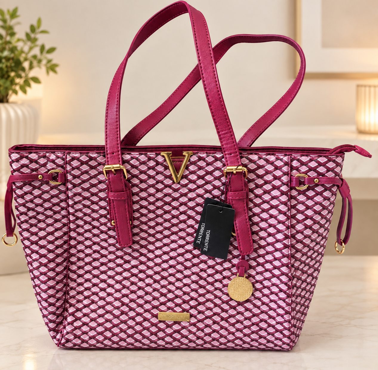 Grand sac Torrente Rose neuf