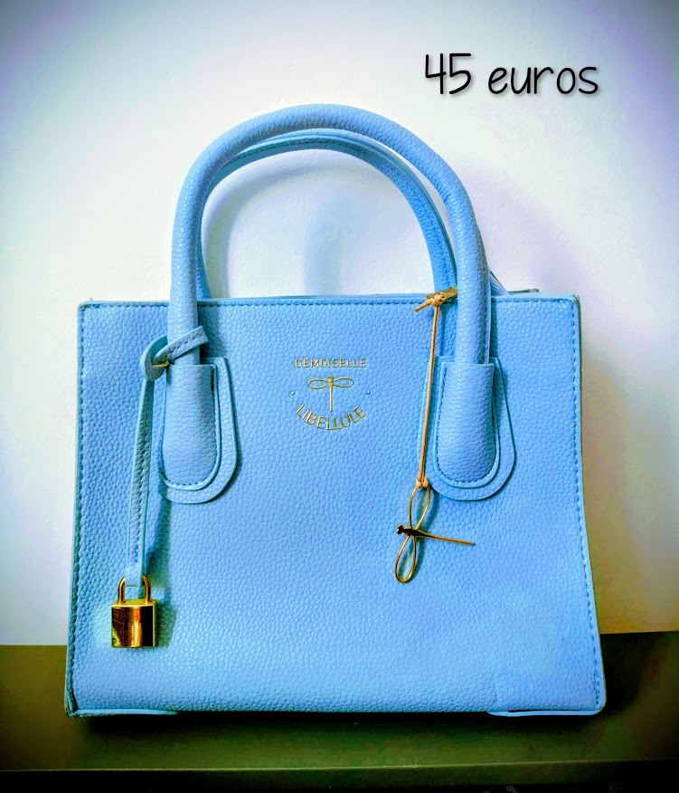 Sac à main , bleu ciel , NEUF — La Réunion