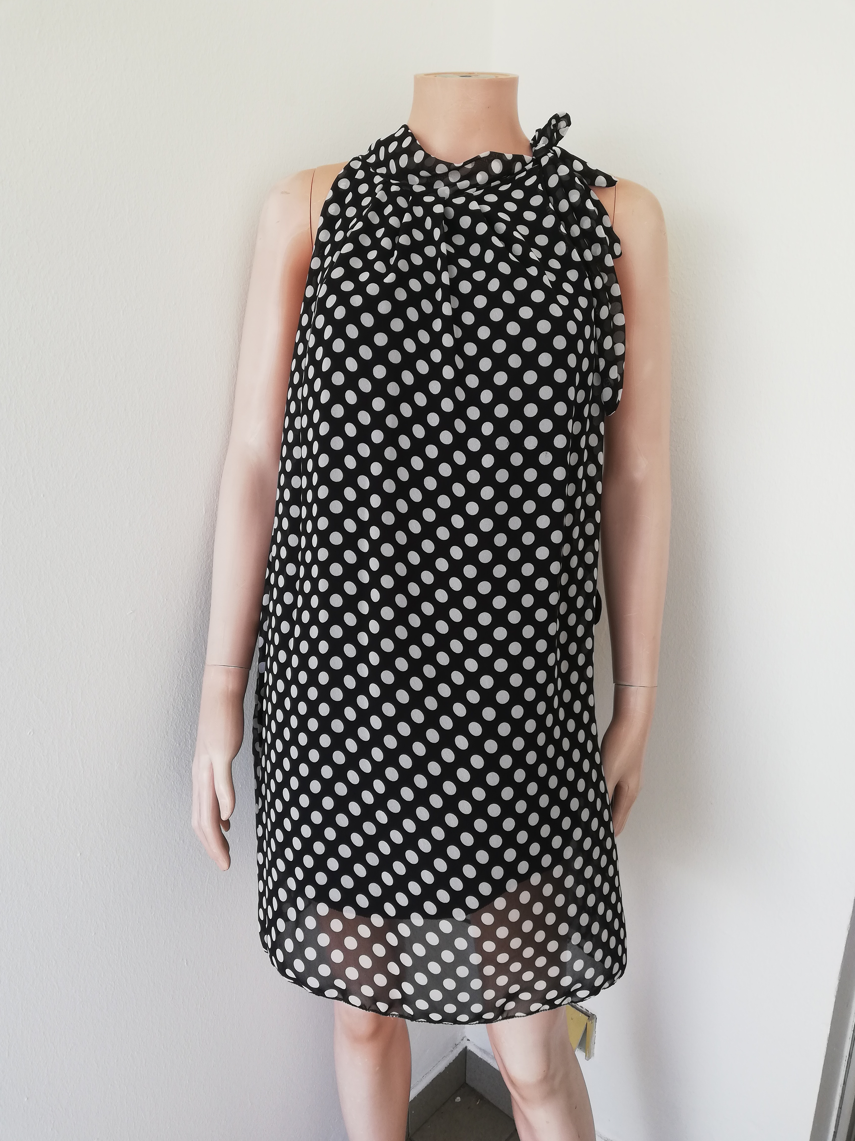 Robe à pois femme voilage T36 — La Réunion