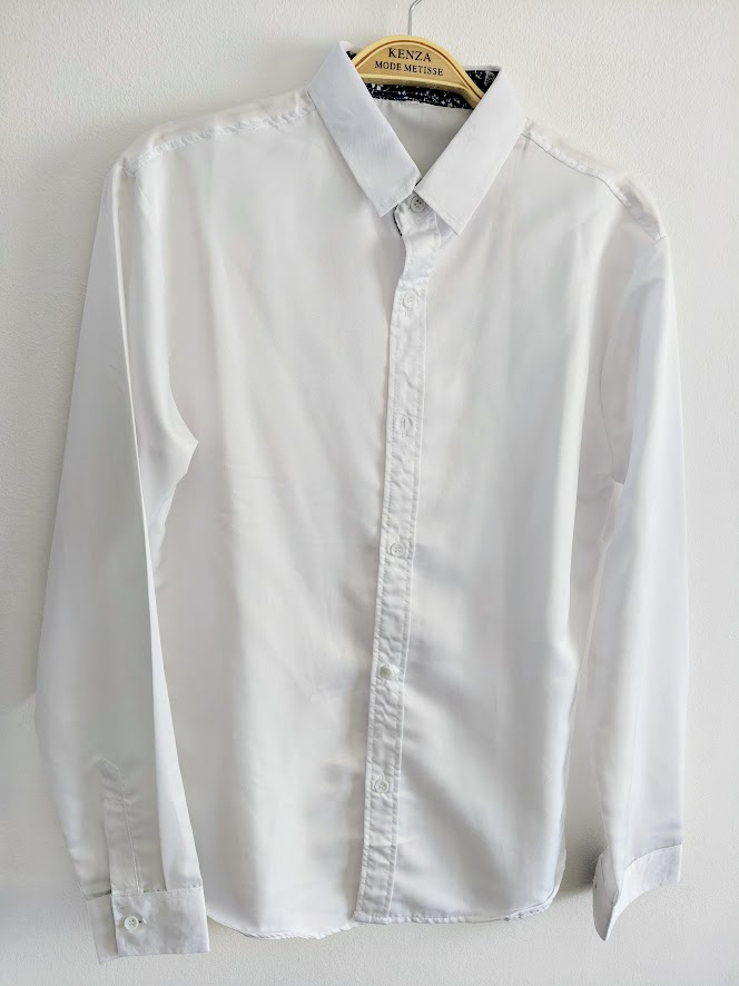 Chemise blanche HOM T S NEUF — La Réunion