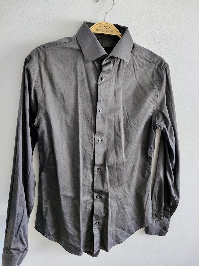 Chemise grise HOM TS CELIO — La Réunion