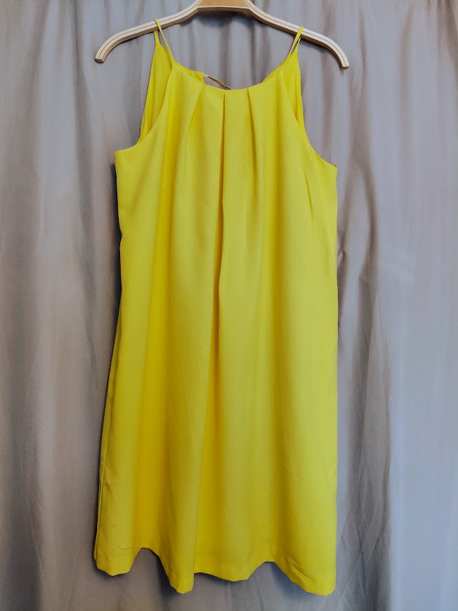 Robe jaune t 38 Jacqueline Riu — JACQUELINE RIU  — La Réunion